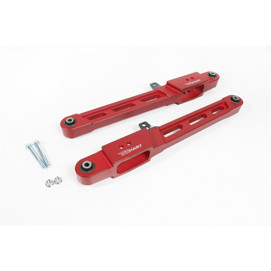 TruHart Rear Lower Control Arms Kit for Honda CR-V (96-01) Pair - Matte Red or Polished