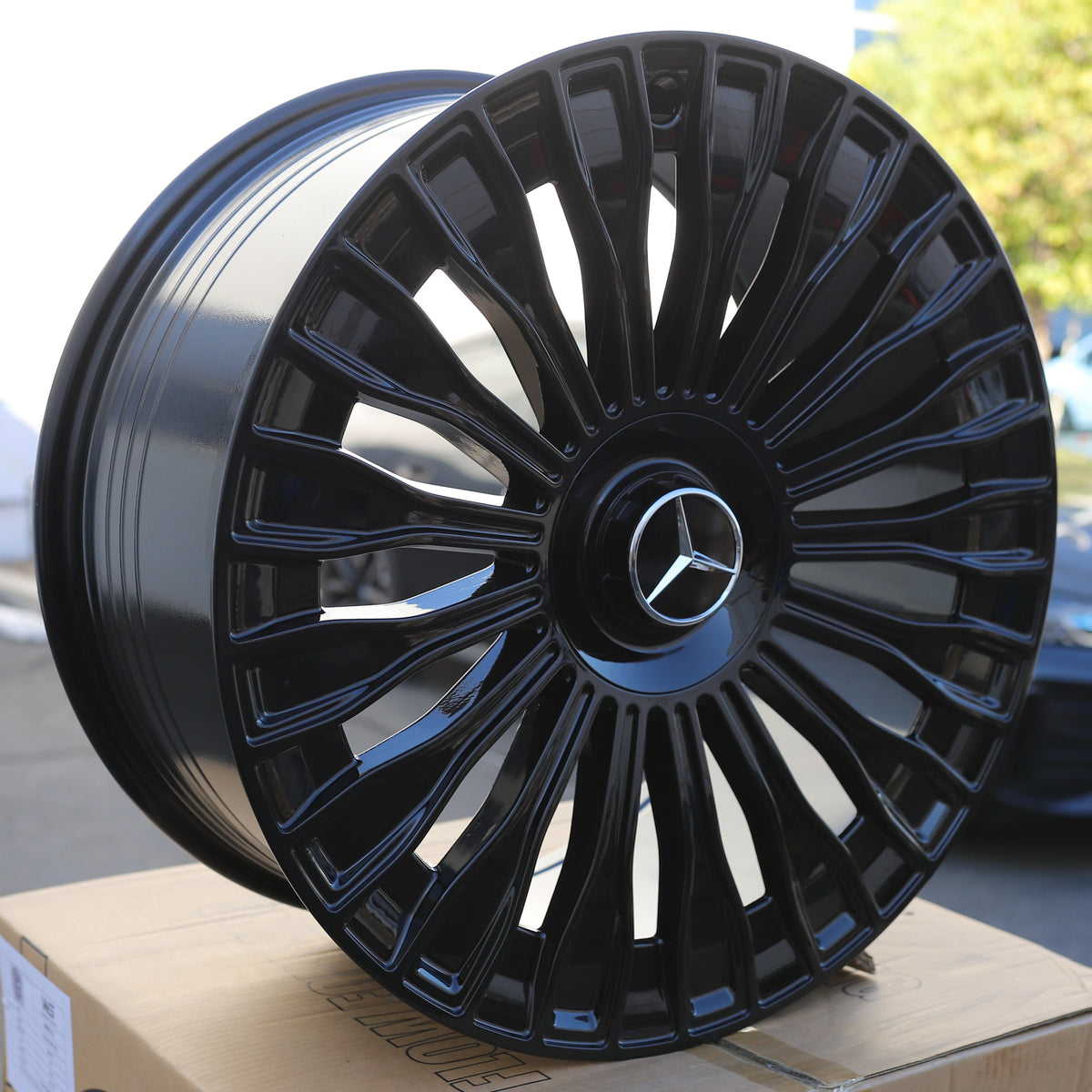 MB08 | Mercedes Maybach AMG Style Wheels | Black