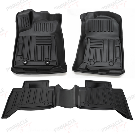 Fits 2016-2023 Toyota Tacoma All Weather Floor Mats Interior Liners