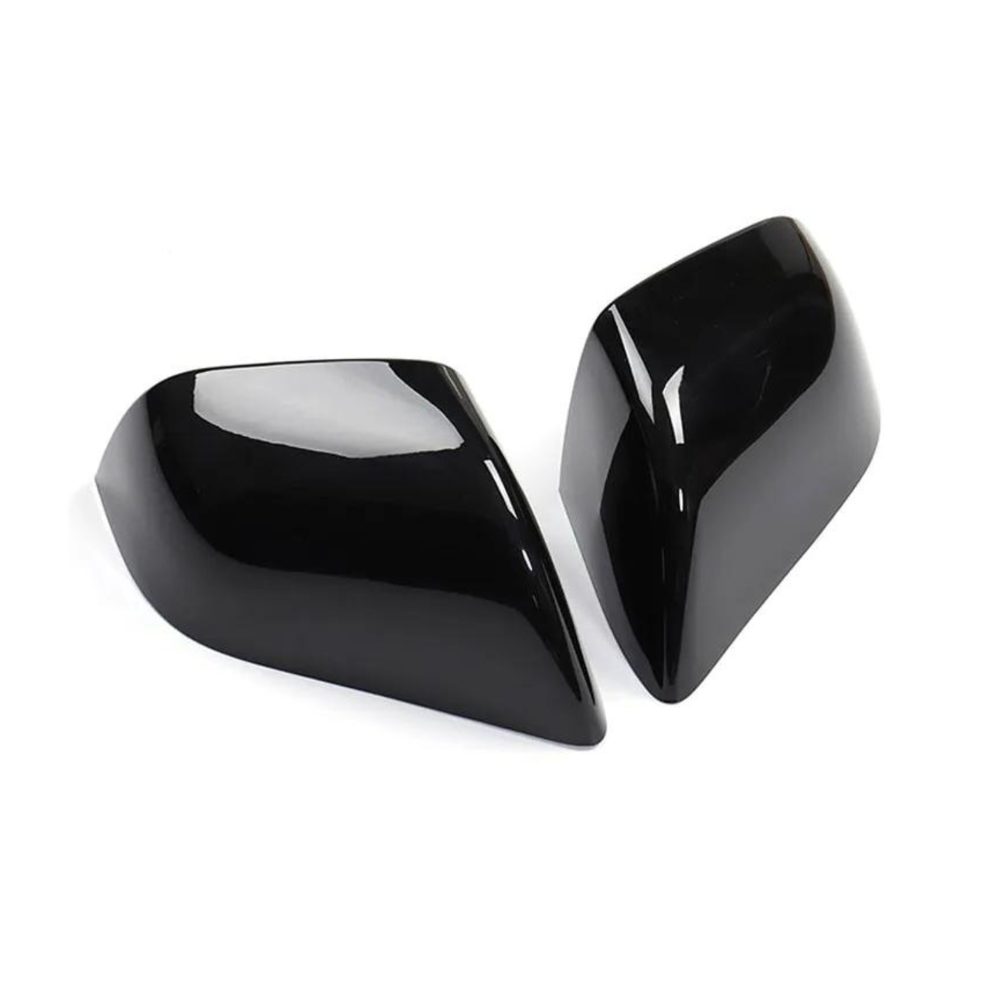 2017-2023 TESLA Model 3 Direct-Add On Gloss Black Mirror Cap Covers