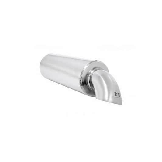 Manzo Universal Stainless Steel 17.5"x4" Exhaust Muffler Turndown Style Tip
