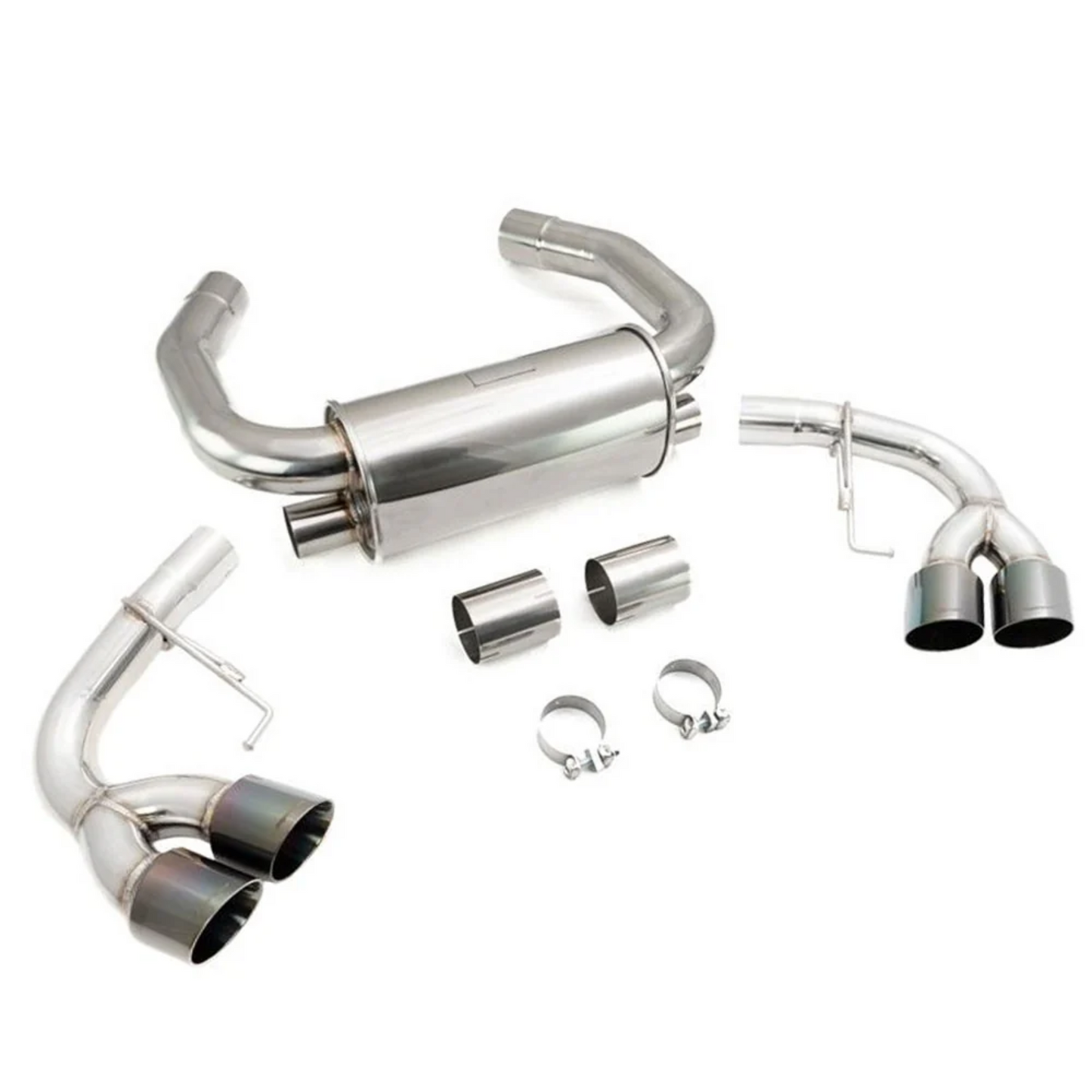 Megan Racing Supremo Axle Back Exhaust System+Black Chrome Tip for 2018+ BMW M5 F90
