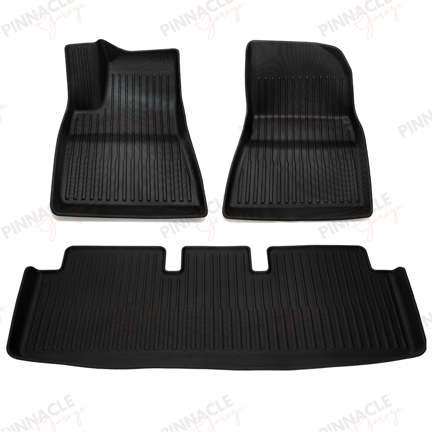 Fits 2020-2023 Tesla Model Y All Weather Floor Mats Interior Liners (5 or 7 Seater)