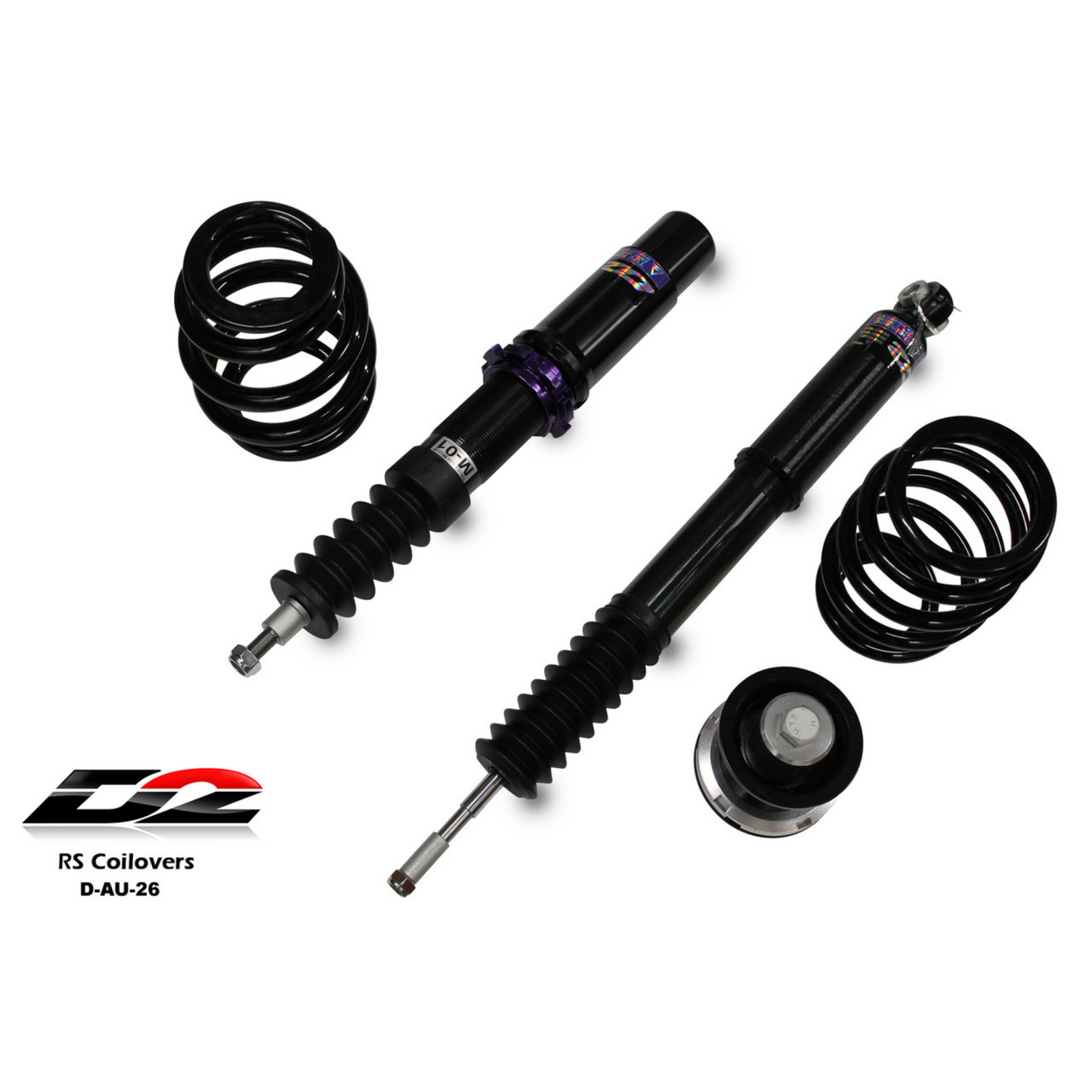 D2 Racing RS Coilovers for 2009-2015 Audi A4 (FWD) B8 (D-AU-26)