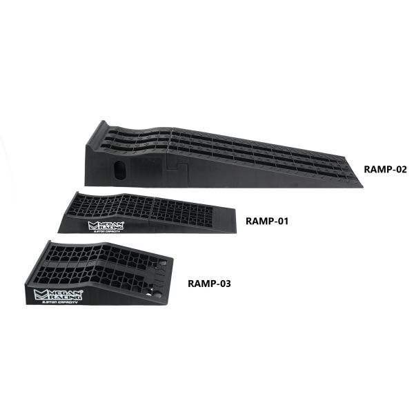Megan Racing 2-Piece High Profile Drive-On Ramps (Set of 2) - MR-RAMP-02