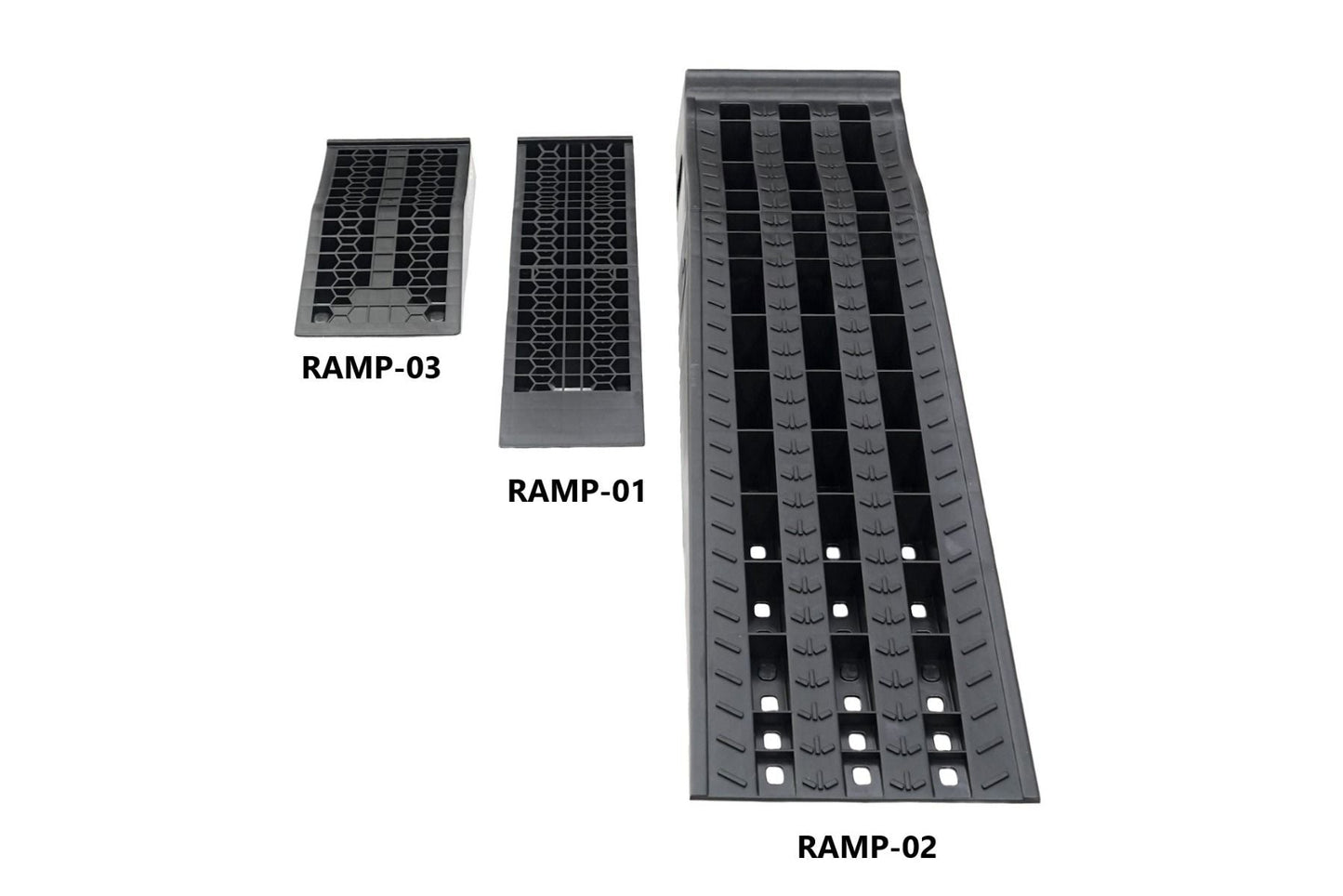 Megan Racing Single Piece 2.5 Ton Drive-On Ramps (Set of 2) - MR-RAMP-03