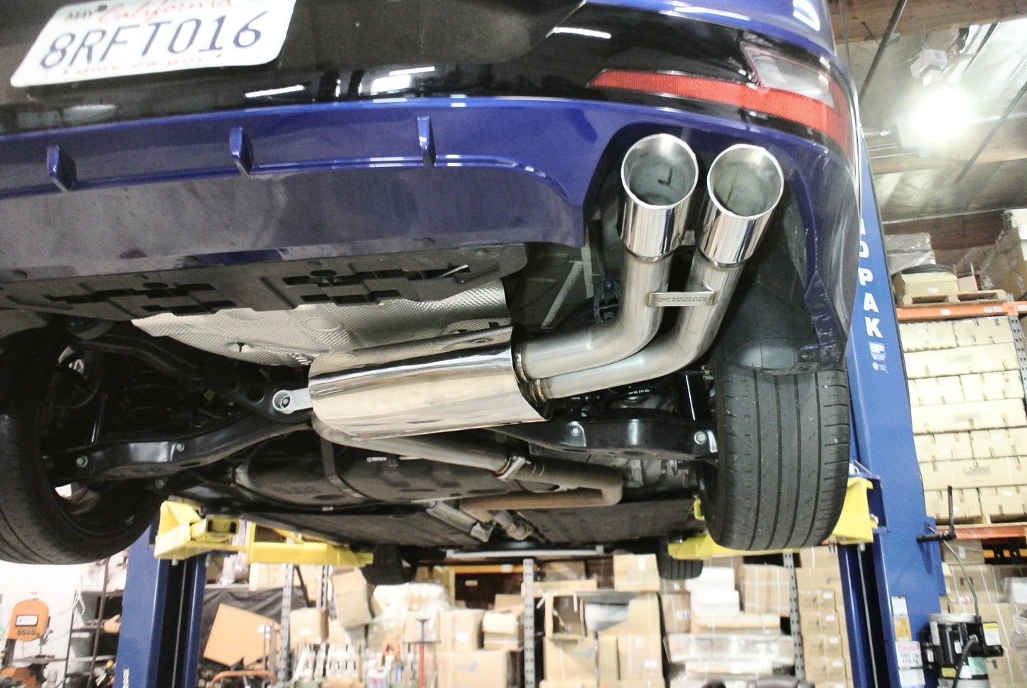 Megan Racing Axle-Back Exhaust System for 2017–2020 Hyundai Elantra Sport (Turbo) — MR-ABE-HYE17S