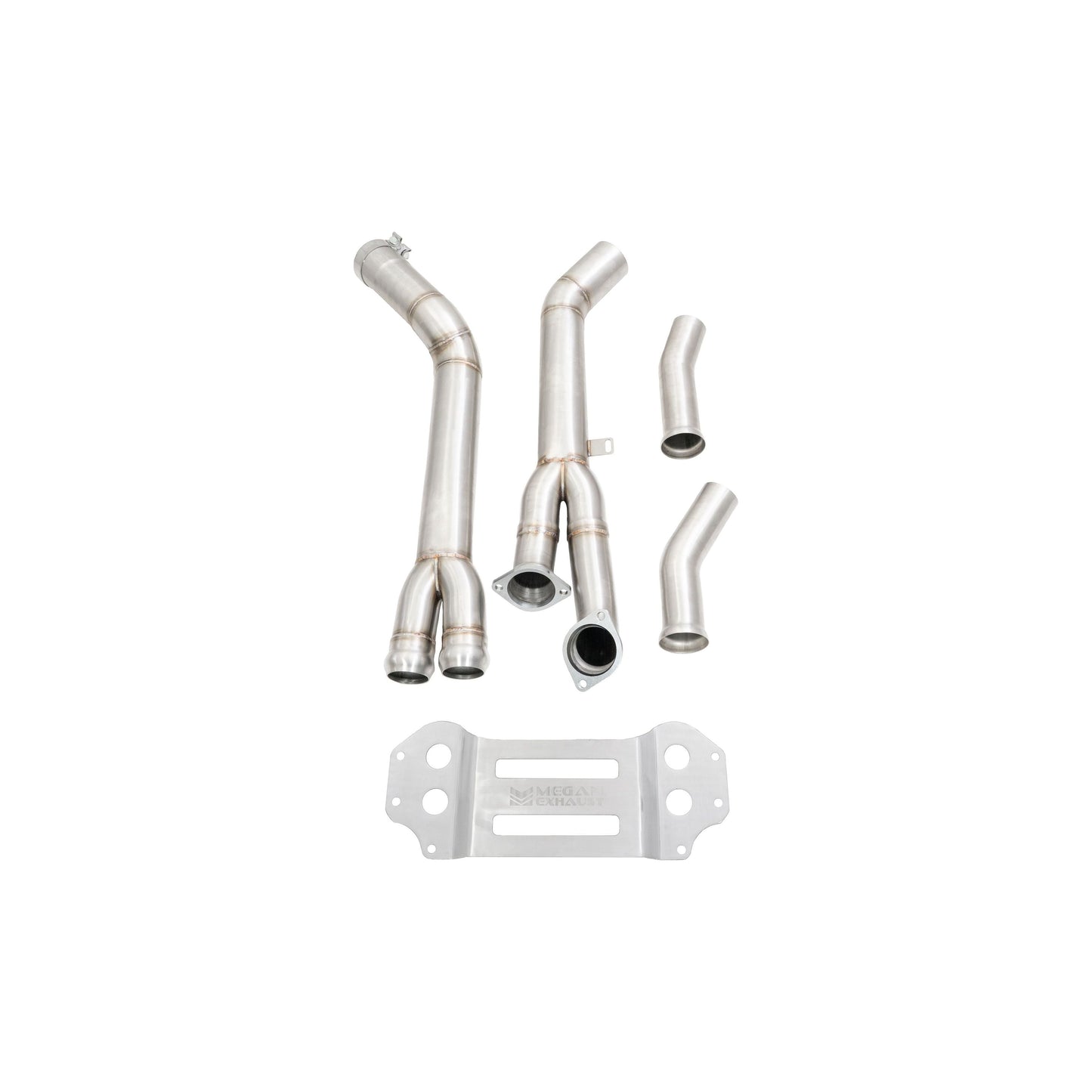 Megan Racing Cut-N-Clamp Midpipe for 2021+ BMW M3 (G80) — LW-MIDPIPE-BG80
