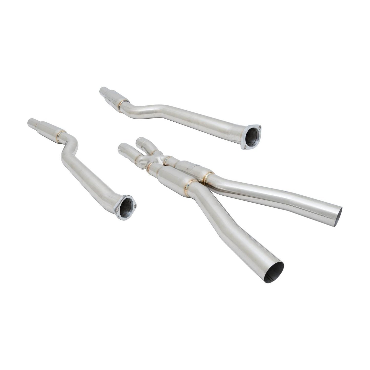 Megan Racing Stainless Steel Mid Pipe Exhaust Kit for 2005-2010 BMW M5 E60
