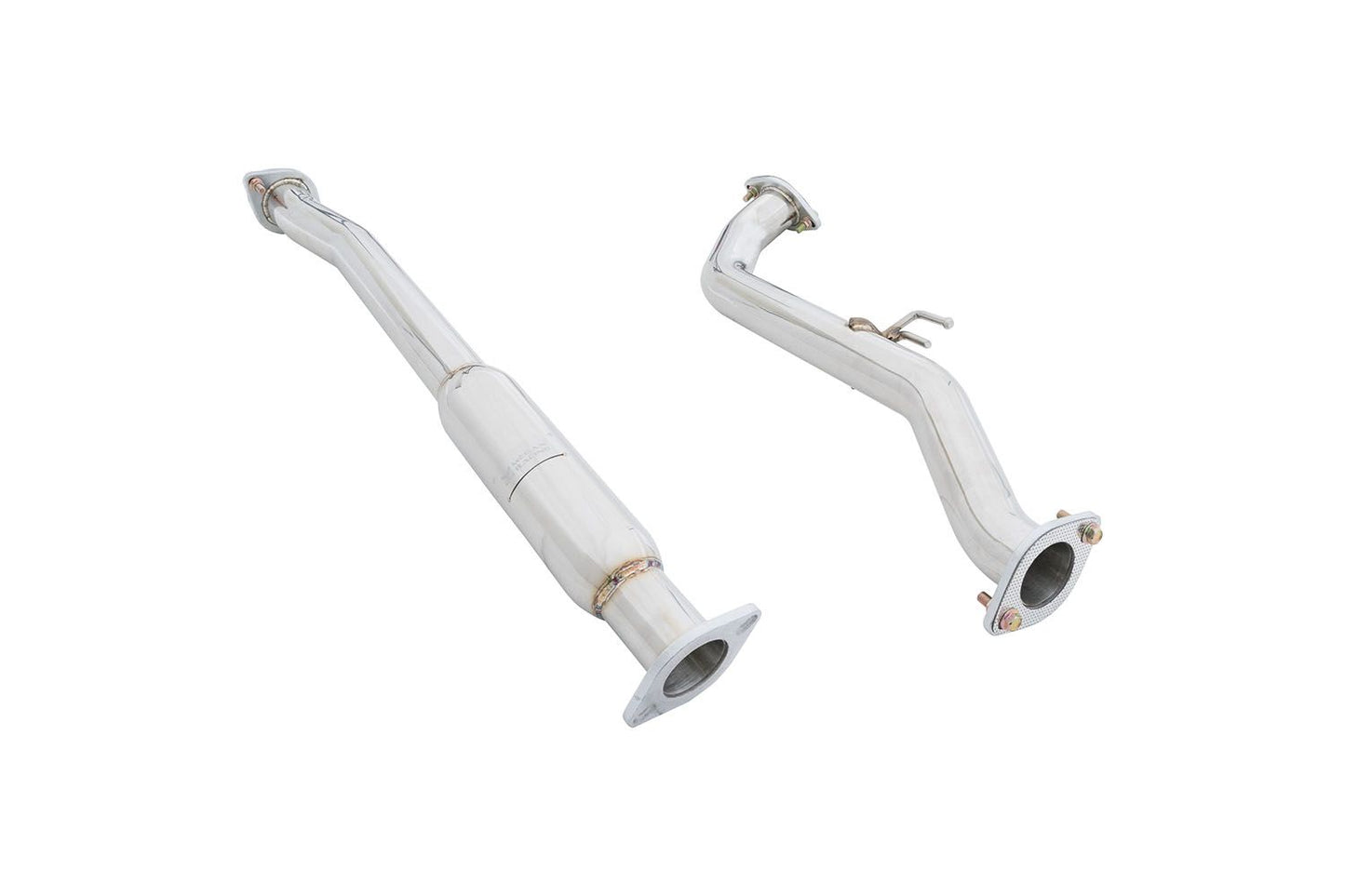 Megan Racing Turbo Type Cat-Back Exhaust System with Burnt Rolled Tips for 2009–2016 Hyundai Genesis Coupe 2.0L Turbo — MR-ABE-HG09-VO + MIDPIPE-HG0920T