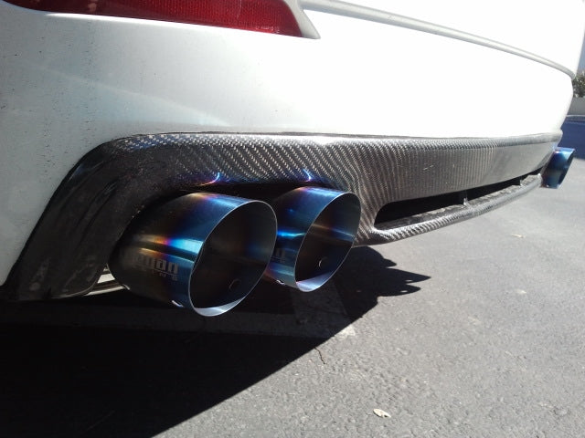 Megan Racing Supremo Exhaust System for BMW F10 2011+ (535i w/ M-Sport Bumper) – Stainless Rolled Tips – MR-ABE-BF10V2-SRT-RR+RL