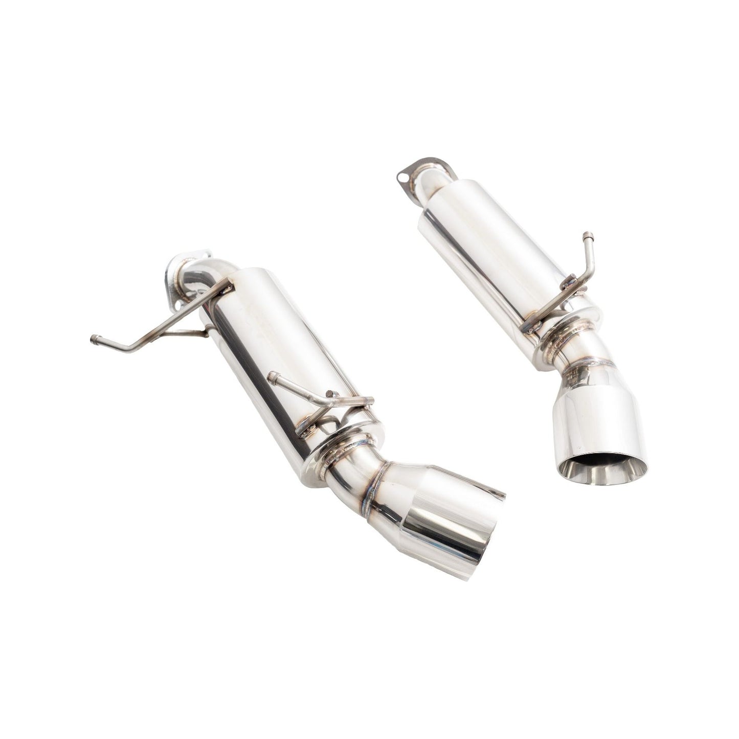 Megan Racing Dual Canister Exhaust System for 2008–2013 Infiniti G37 Coupe / 2014–2015 Infiniti Q60 Coupe — LW-ABE-IG08