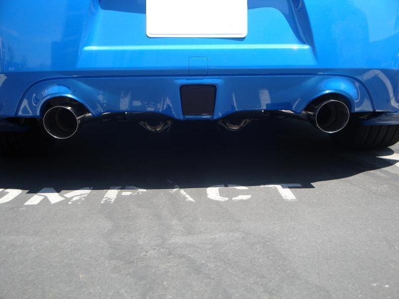 Megan Racing OE-RS Exhaust System for 2009–2020 Nissan 370Z - Stainless Steel Tips - MR-ABE-N7Z09-OE+M
