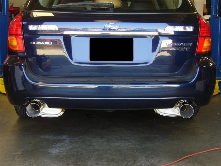 Megan Racing OE-RS Axle-Back Exhaust for 2005–2009 Subaru Legacy GT — MR-ABE-SLG05-V2+M