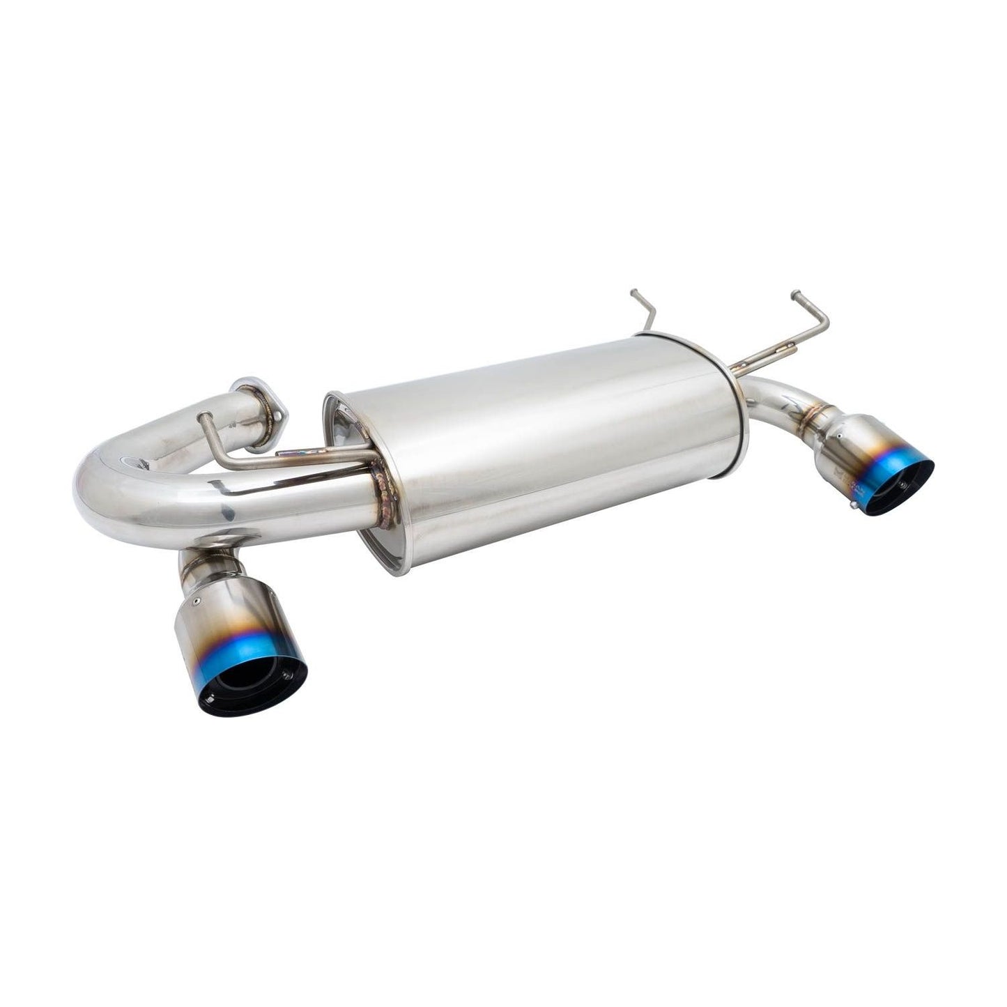 Megan Racing OE-RS Cat-Back Exhaust System with Blue Titanium Tips for Nissan 350Z — MR-CBS-350Z-BT