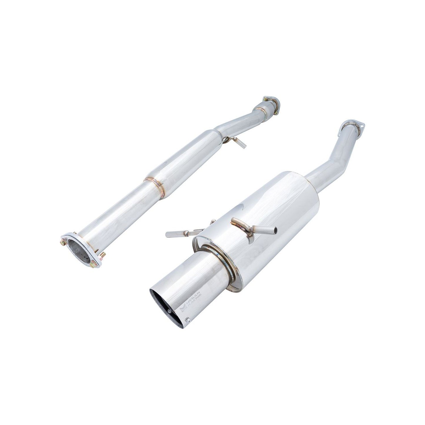 Megan Racing Turbo Type Cat-Back Exhaust System for 2002–2007 Subaru Impreza WRX — MR-CBS-A-V2
