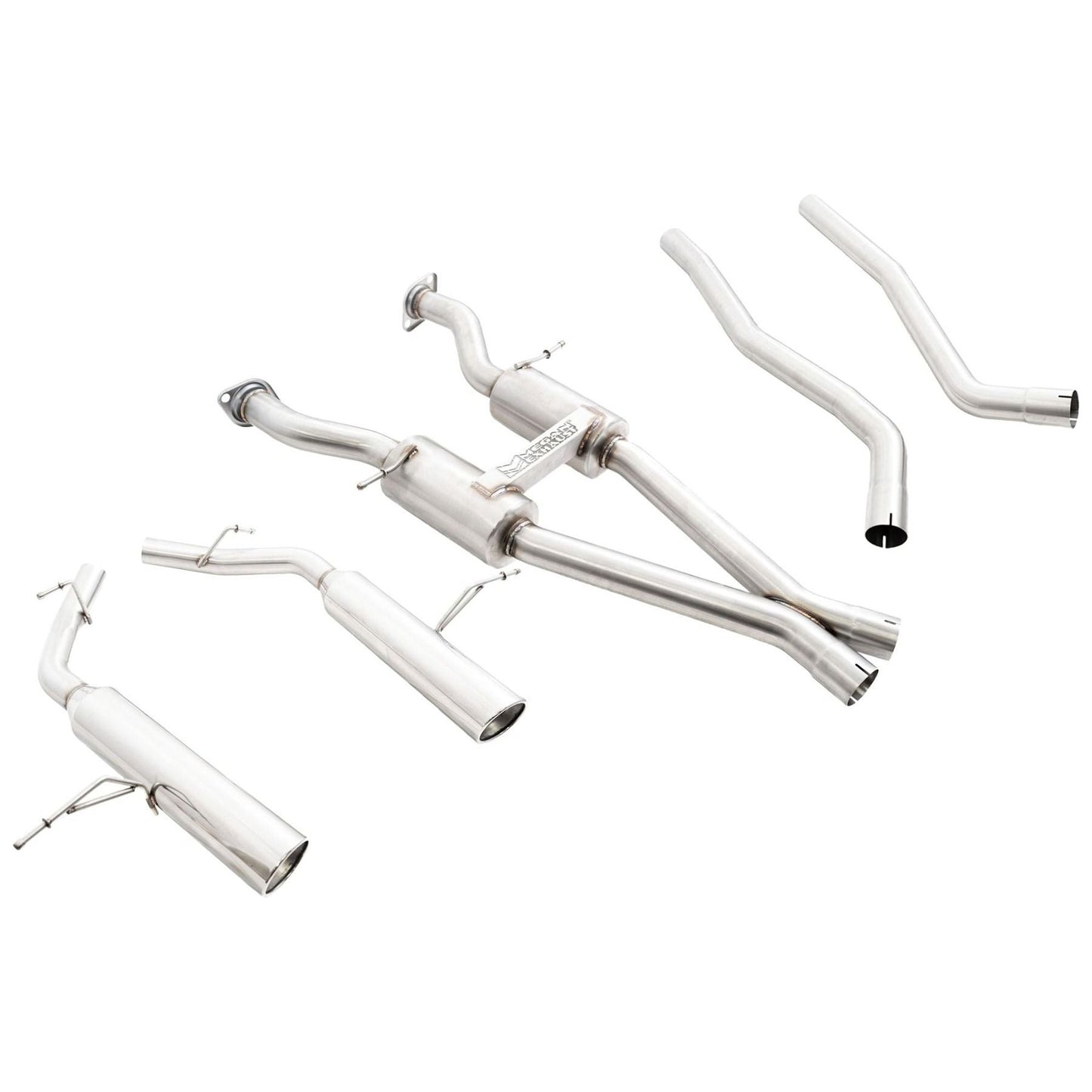 Megan Racing Dual Cat-Back Exhaust System for 2021+ Dodge Durango (Excludes SXT/SRT Hellcat) — LW-CBS-DDU14V6