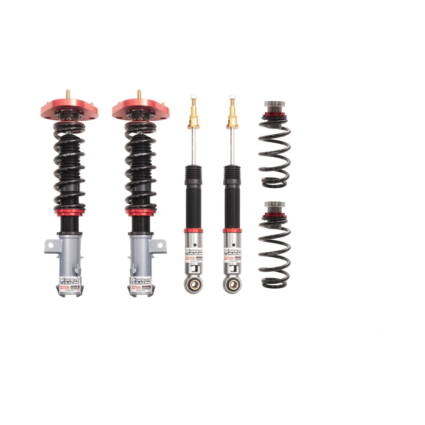 Megan Racing Street Series Coilovers for 1986-1989 Toyota MR2 W11 (4-Bolt Strut)