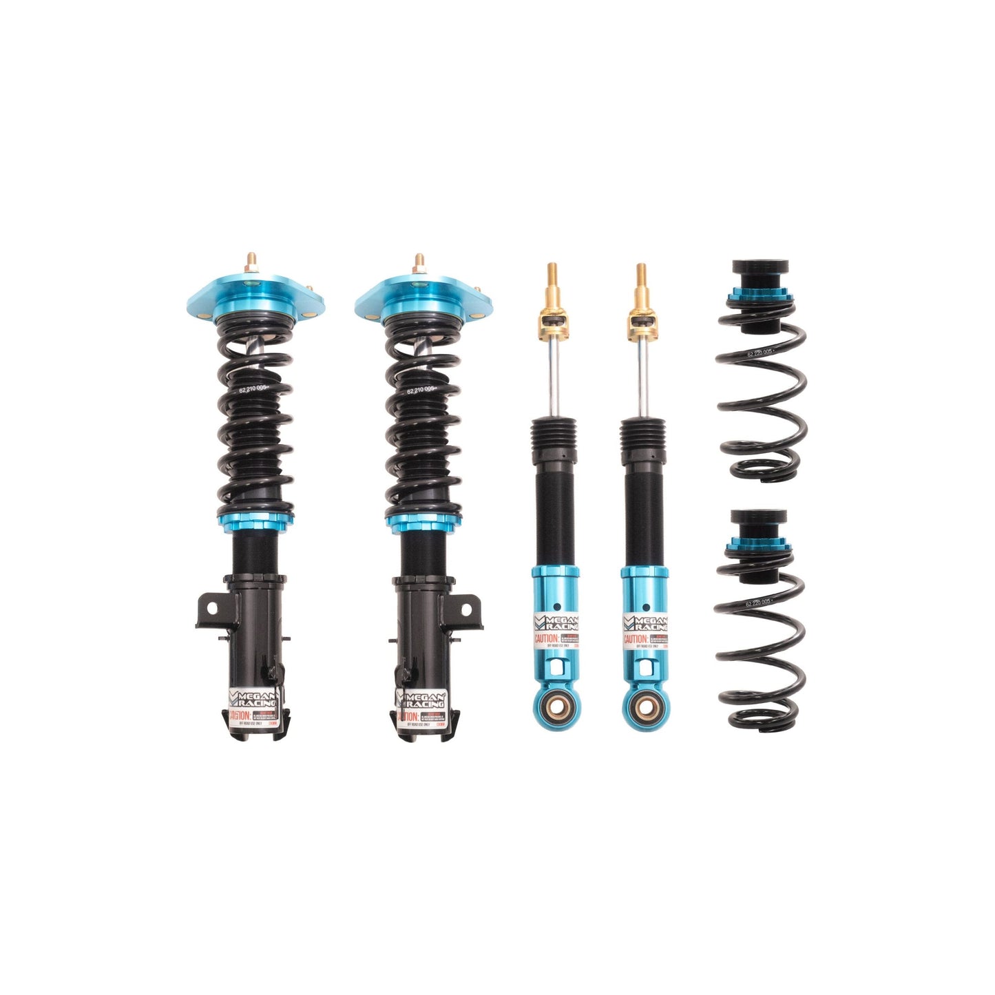 Megan Racing EZ II Series Coilover Kit for 2023+ Toyota Prius (FWD/RWD – Excludes Prime)