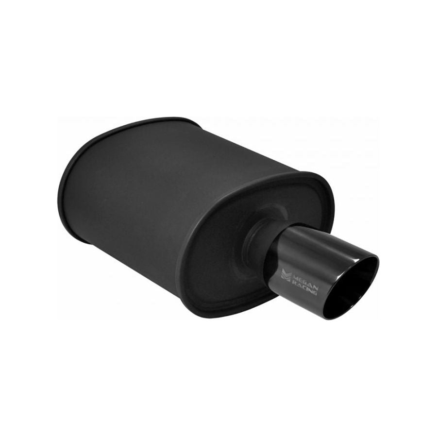 Megan Racing Universal Exhaust M-BC Turbo Muffler Black - MR-MU-MBC-T