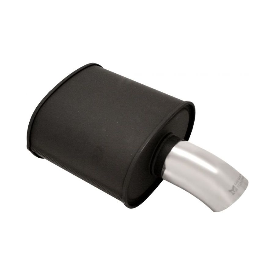 Megan Racing Universal Exhaust M-FG Muffler Black - MR-MU-MFG-B