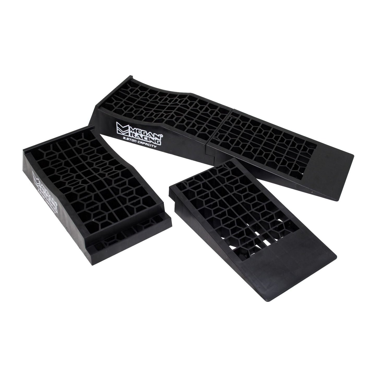 Megan Racing 2-Piece Low Profile Drive-On Ramps (Set of 2) - MR-RAMP-01