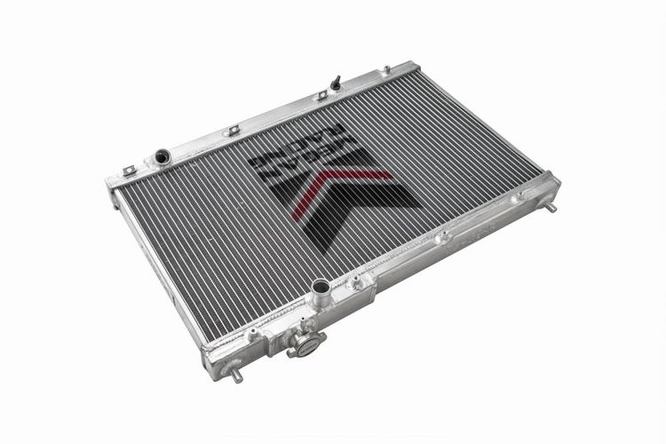Megan Racing Aluminum Single Core 2-Row Radiator for 01-05 Honda Civic 5MT Models (Excl. Si)