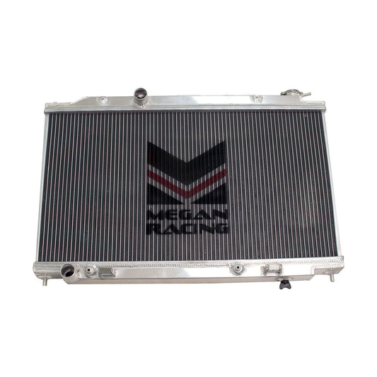 Megan Racing Aluminum Single Core 2-Row Radiator for 2002-2006 Nissan Altima (4 Cyl Only)