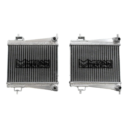 Megan Racing Dual Row Left & Right Side Radiators for 2019+ Toyota GR Supra