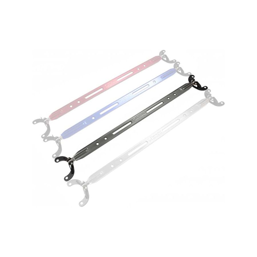 Megan Racing Rear Upper Strut Tower Bar for Honda Prelude 92-99 – Gunmetal – MR-SB-HP9201RU-G