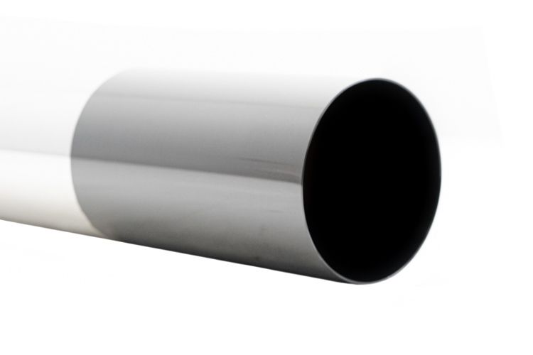 Megan Racing Universal 3" to 4" VIP Exhaust Tips "Blast Pipes" Style - Single - Straight - Black Chrome Tip - MR-UT-S4-BC