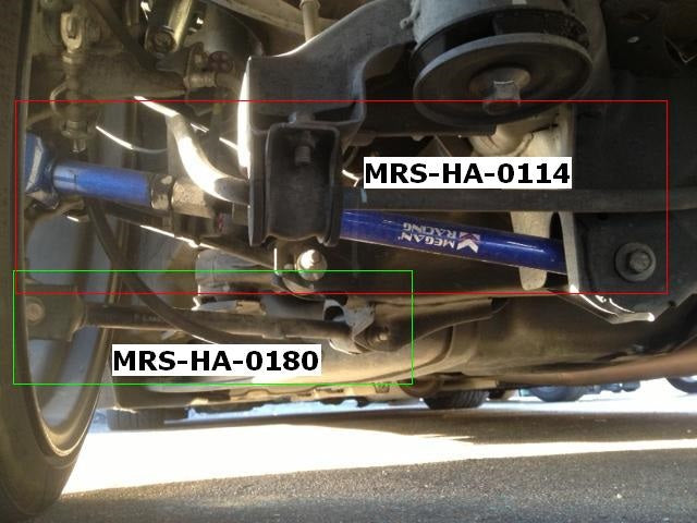Megan Racing Rear Traction Rod for 09-14 Acura TL TSX / 08-17 Honda Accord
