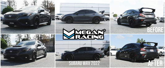 Megan Racing Street Series Coilovers for Subaru WRX 2022+