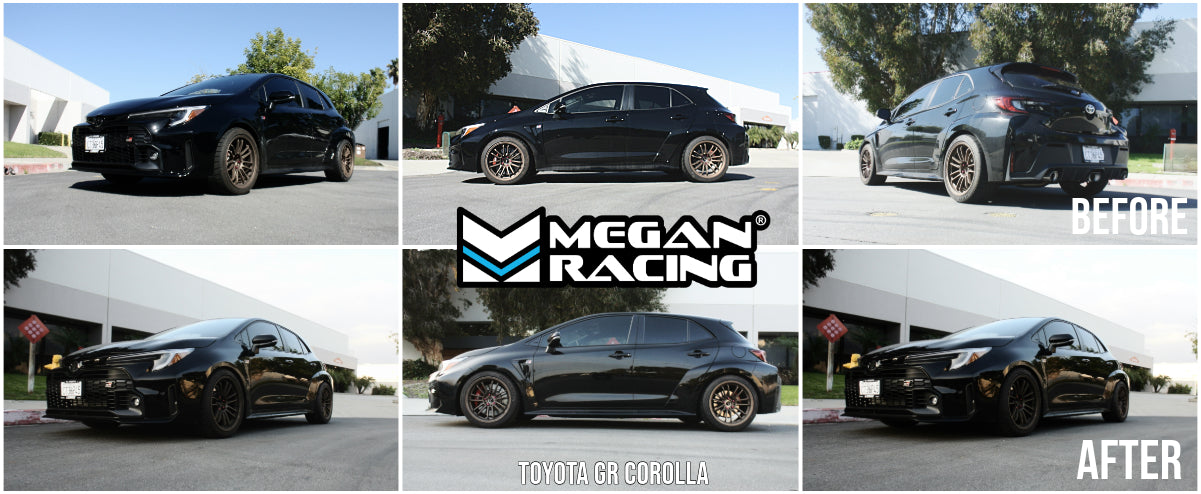 Megan Racing Street Series Coilovers for 1986-1989 Toyota MR2 W11 (4-Bolt Strut)