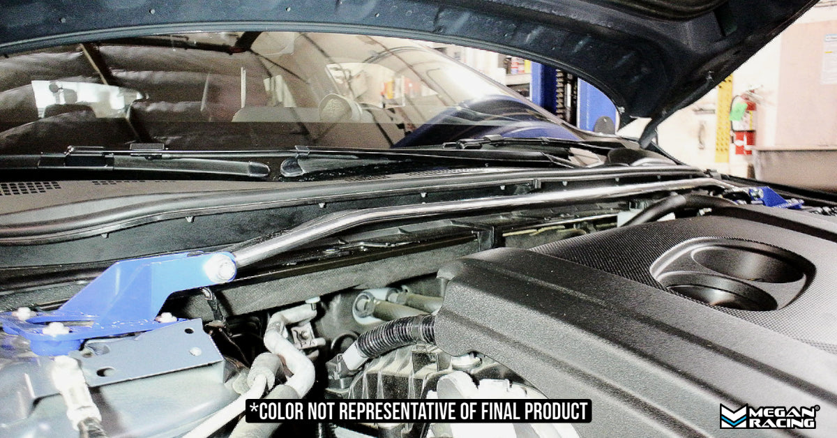 Megan Racing Front Upper Race-Spec Strut Bar for Mazda 3 2019+ – MR-SB-MM319FU-1P