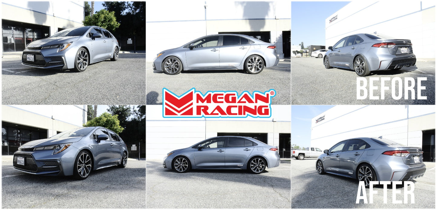 Megan Racing EZII Series Coilovers for 2020+ Toyota Corolla Sedan