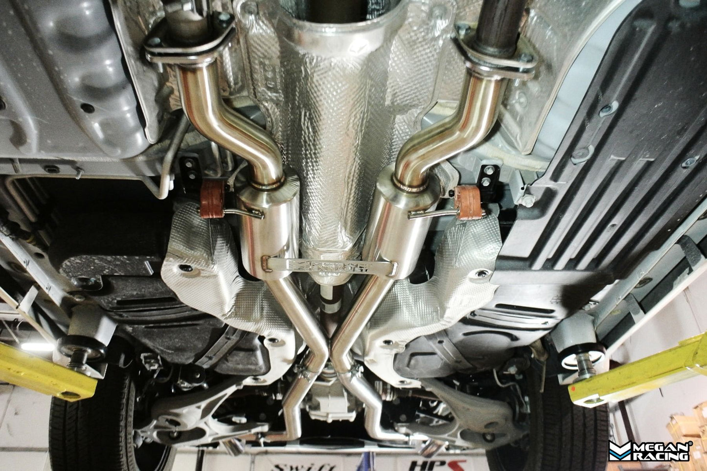 Megan Racing Dual Cat-Back Exhaust System for 2021+ Dodge Durango (Excludes SXT/SRT Hellcat) — LW-CBS-DDU14V6