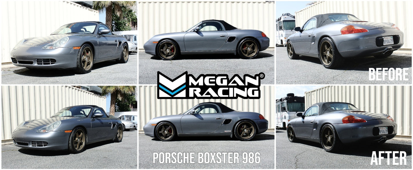 Megan Racing Euro II Series Coilovers for 1996-2004 Porsche Boxster 986
