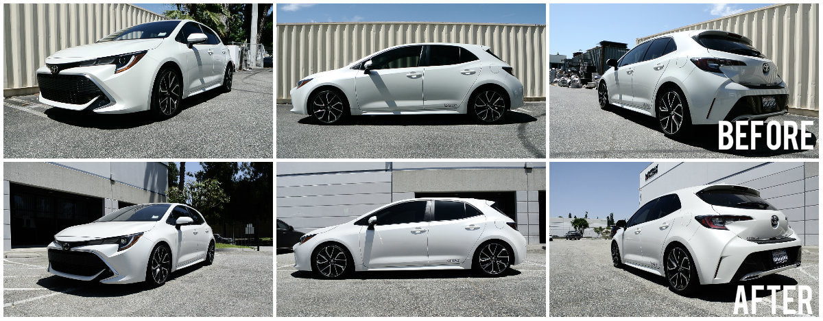 Megan Racing EZ II Series Coilovers for Toyota Corolla 2018+ Hatchback (Excludes AWD, Sedan, iM)