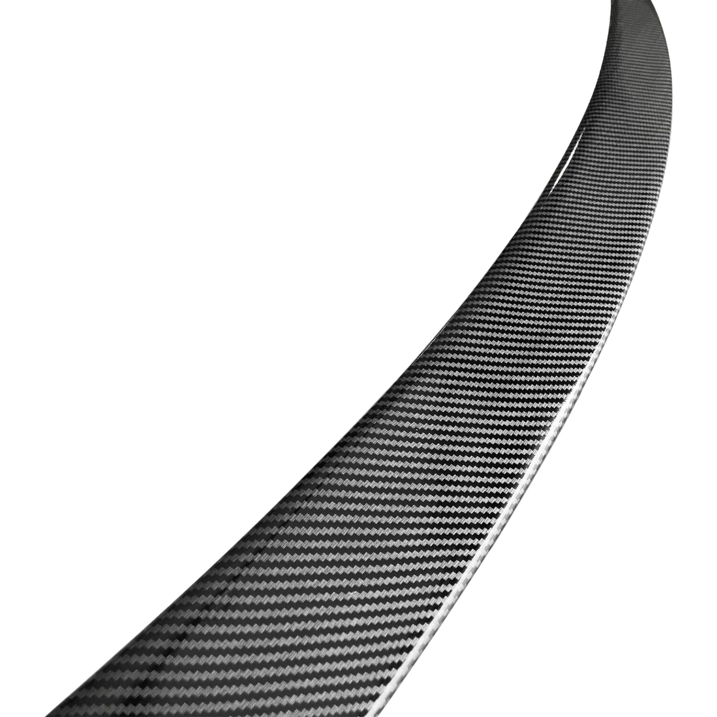 2017-2023 Tesla Model 3 OE Style Carbon Fiber Print Rear Trunk Spoiler