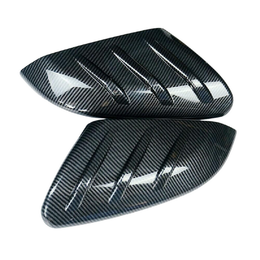 2016-2020 HONDA Civic Mugen Style Carbon Fiber Style Mirror Cap Covers