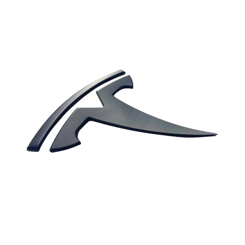 2020-2023 Matte Black Rear Emblem For TESLA Model Y