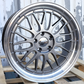 BBS LM Style Hyper Black Machined Lip | BTS-2