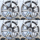 18 Inch Work T7R Style Wheels 5x114.3 Staggered Set
