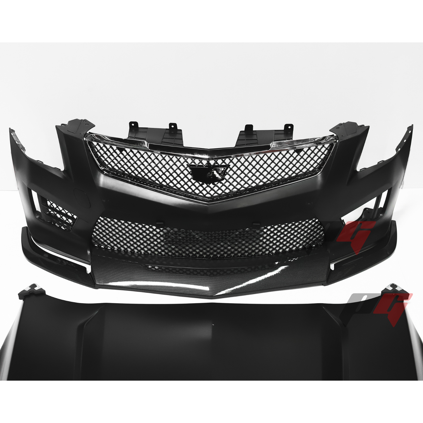 2013-2019 Cadillac ATS to ATS-V Style Front Bumper & Hood Conversion Kit