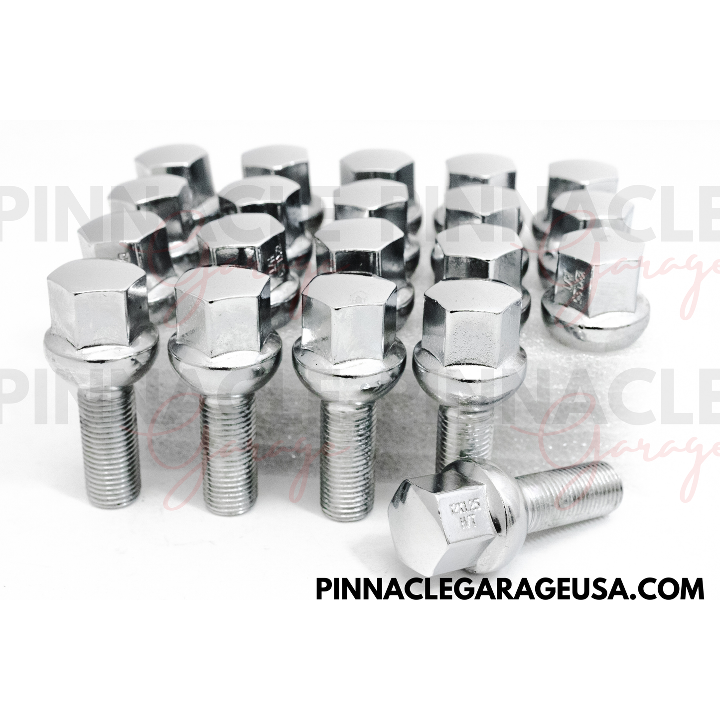 20pcs Chrome M12X1.25 Acorn 28MM Lug Bolts For Jeep Renegade 2015-2016