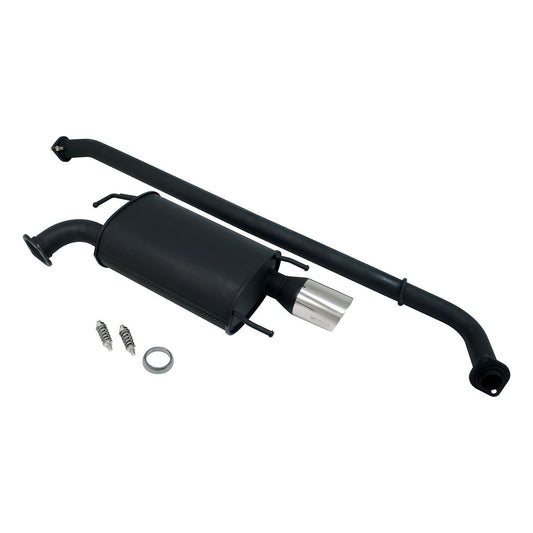 Megan Racing Black Series Axle-Back Exhaust for 2012–2014 Toyota Camry (4-Cylinder) — MR-ABE-TCA12L4-OEB+M