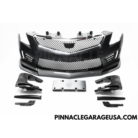 2013-2019 Cadillac ATS to ATS-V Style Front Bumper Cover Conversion Kit