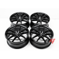 19"x8"+33 Black & Silver Flow Formed Wheels (5x120) for BMW