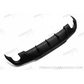 2006-2013 Lexus IS250 IS350 Matte Black Rear Bumper Diffuser Lip